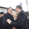 Milorad Dodik uprkos smrti oca odlučio dočekati Aleksandra Vučića
