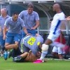 Nogometaš pokušao udariti navijača u glavu pa povrijedio svog saigrača