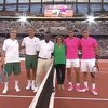Federer i Nadal zaigrali tenis s Gatesom, na terenu se pojavila i Rogerova majka
