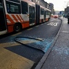 Incident na Kovačićima: Putnik razbio staklo na trolejbusu i pobjegao