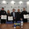 Nagrađeni sarajevski policajci koji su spasili muškarca od utapanja u Miljacki