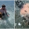 Lajkovi vredniji od života: Influenser zaronio pod led i zamalo poginuo