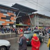 Dojava o bombi u tržnom centru Merkur u Sarajevu, u toku evakuacija objekta