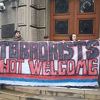 Ksenofobični protest protiv migranata u Beogradu uz četnička obilježja i slike zločinca Mladića