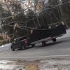 Ceste oštećene od snijega i leda bacaju automobile u zrak i prave veliki problem