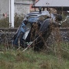 Teška nesreća na brzoj cesti kod Ilidže: Automobil sletio s ceste i završio pored pruge
