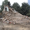Srušena kuća u Sarajevu koja se nalazi na trasi Prve transverzale