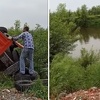 Nema kraja nemaru građana: Zabilježen novi snimak istovara guma u rijeku Bosnu