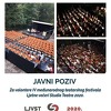 Poziv za volontere: Postanite dio najljepše teatarske priče na otvorenom u BiH