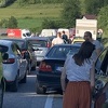 Kilometarske kolone na magistralnom putu Tarčin - Bradina gdje se desila teška nesreća