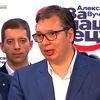Vučić proglasio trijumf SNS-a: Pobijedili smo i tamo gdje nikad ranije nismo pobijedili