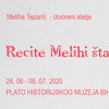 U Historijskom muzeju BiH performativna izložba "Recite Melihi šta je na srcu"