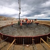 Betoniran prvi temelj za vjetroelektranu Podveležje