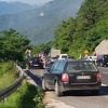 Teška saobraćajna nesreća na Bradini, automobil se zapalio nakon sudara s motociklom