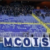 Na derbiju Dinama i Hajduka dominirao veliki transparent domaćih navijača "MCOIS"