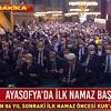 Nakon 86 godina klanjana prva džuma u Aja Sofiji, prisustvovao i Erdogan