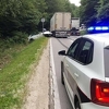 Nesreća kod Prozora: S kamiona se otkačila šlepa i udarila u automobil, ima povrijeđenih