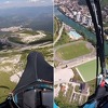 Pogledajte kako je izgledao prelet Mirvada Zenunija paraglajderom iz Sarajeva u Mostar