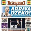 Naslovnice ovog jutra u Italiji: Džeko dolazi u Juventus, možda će debitovati već u nedjelju