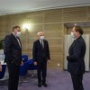 Članovi Predsjedništva BiH na radnom ručku s komesarom EU Oliverom Varhelyijem