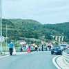 Saobraćajna nesreća na autoputu kod Sarajeva, povrijeđen motociklista