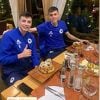 Hadžikadunić i Ahmedhodžić na ćevapima nakon utakmice protiv Nizozemske