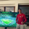 Ronaldo iz izolacije bodrio saigrače, osmijeh i dres Portugala u prvom planu