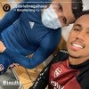 Sead Kolašinac na doping kontroli nakon pobjede Arsenala u Beču