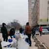 Članovi biračkih odbora u Zenici proveli besanu noć, zbog hladnoće ložili vatru na otvorenom