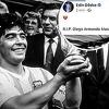 Džeko se od Maradone oprostio uz fotografiju prvaka svijeta: Počivaj u miru