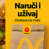 McDonalds na vrata uz Korpa dostavu u Sarajevu i Mostaru