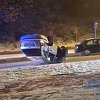 U sarajevskom naselju Dobrinja automobil se prevrnuo na krov