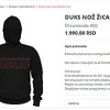 U Srbiji se legalno mogu kupiti majice sa uvredljivim natpisom "Nož, žica"