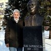 Ponovo postavljena bista Isaka Samokovlije na Trgu oslobođenja u Sarajevu