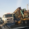 Zbog sudara dva kamiona obustavljen saobraćaj na putu Vitez - Busovača