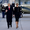 Donald Trump i Melania u crnoj odjevnoj kombinaciji napustili Bijelu kuću