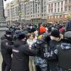 Policija uhapsila više od 350 demonstranata koji traže oslobađanje Navalnog