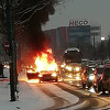 U sarajevskom naselju Nedžarići zapalio se automobil u vožnji