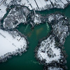 Uživajte u prizorima snježne bajke na Japodskim otocima kod Bihaća