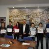 Sarajevo: Načelnik Hadžibajrić ugostio i nagradio najuspješnije mlade robotičare iz Starog Grada