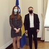 Lana Pudar na prijemu kod Željka Komšića: Nevjerovatno je slušati njene rezultate