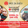 Udruženje "Srce za djecu oboljelu od raka" pokrenulo kampanju "Borba za dan više"