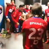 Ludilo u svlačionici Borca, Stojan Vranješ slavio koristeći protupožarni aparat