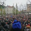 Veliki protesti u Ljubljani: Protiv "janšizma", za slobodu medija i prava radnika i studenata