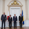 Dodik, Džaferović i Komšić primili ministra vanjskih poslova Japana