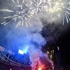 Navijači Željezničara spektakularnom bakljadom i vatrometom čestitali 80. rođendan Ivici Osimu