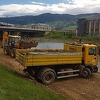 Ilidža: Na obali Željeznice počela gradnja staze za trčanje