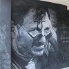 Ustaškim simbolom oskrnavljen mural posvećen Đorđu Balaševiću u Novom Sadu