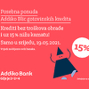 Ugovorite gotovinski kredit uz 15 posto nižu kamatu u Addiko Bank Sarajevo