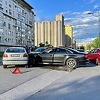 Sudar tri automobila u sarajevskom naselju Čengić Vila